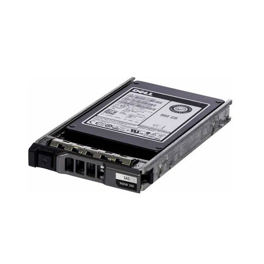 Disco Dell - SSD SATA 960GB Read Intensive 6Gbps 512e 2.5in w/ 3.5in HYB CARR Drive