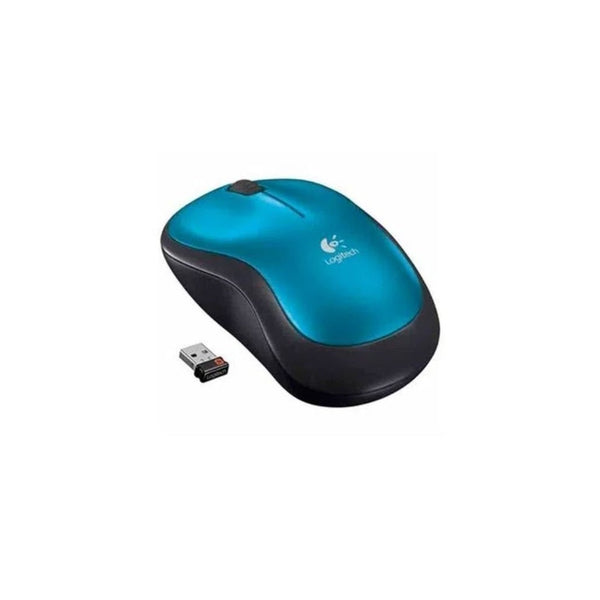 Mouse M185 Optico Logitech Inalámbrico Receptor USB Azul