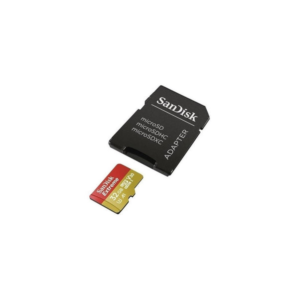 Tarjeta microSD SanDisk Extreme (Action Cam) UHS-I 32GB C10, U3, V30, A1
