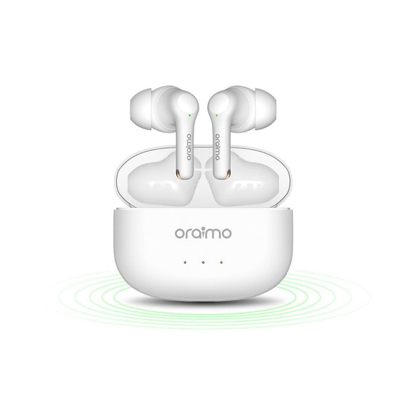 Audífonos inalámbricos Oraimo freepods 3 in-ear blancos