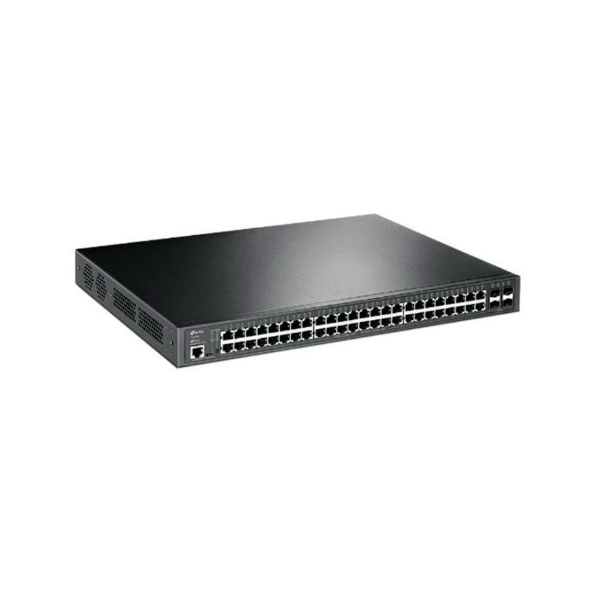 Switch TPLINK Administrable 48 Puertos Rj45 Giga L2+ (Capa 3 Lite) PoE COLOR Negro