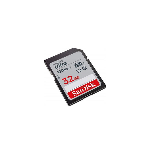 Tarjeta SD SanDisk Ultra SDHC/SDXC UHS-I  32GB 120Mb/s C10 U1