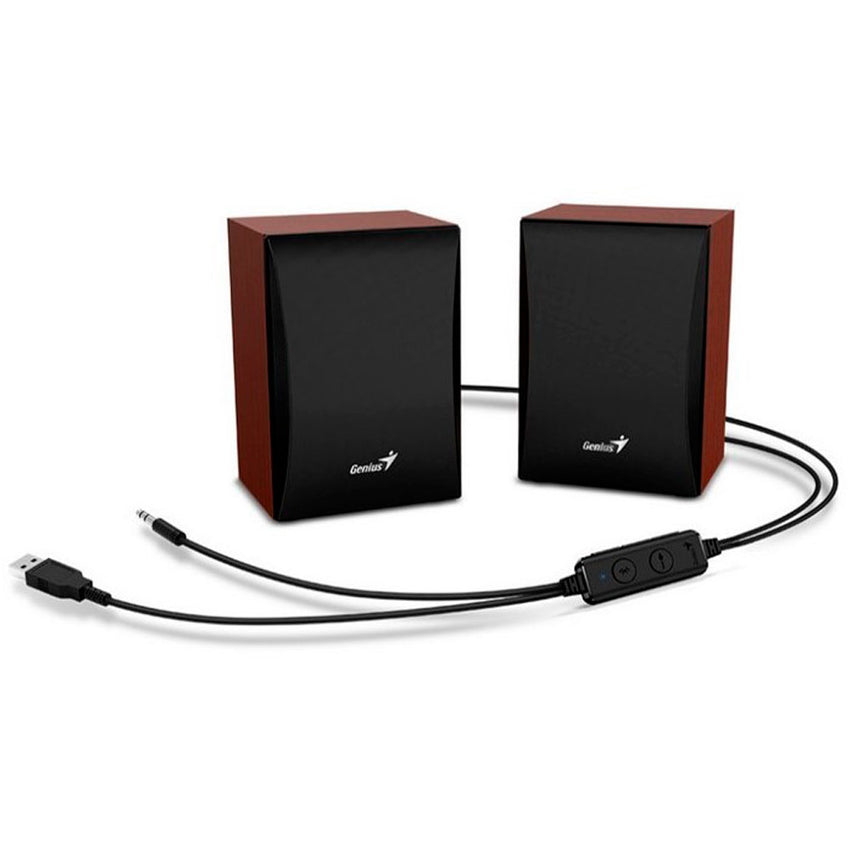 Parlante Altavoz Bluetooth Jack Genius Sp-hf380bt Madera