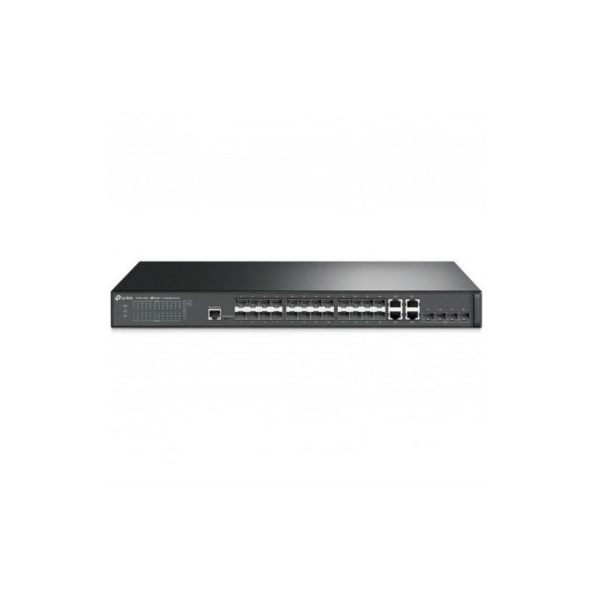 Switch TP LINK Gestionable Gigabit L2 JetStream de 28 Puertos Gigabit SFP