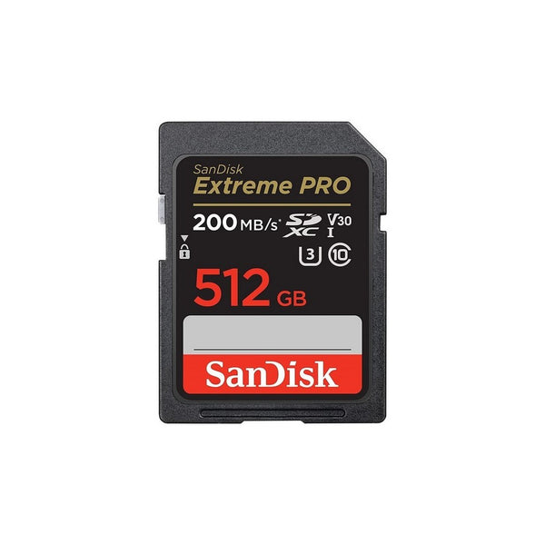Tarjeta SD SanDisk 512GB Extreme PRO