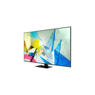 Televisor Samsung FLAT QLED Smart TV 75 pulgadas, UHD 4K  /3,840 x 2,160 / DVB-T2 / Procesador Quantum Bluetooth / Dual Led / asistente de voz /  modo ambiente/ Modo Juego/  HDMI x 3 / USB x 2 / abre y edita archivos de Office/Garantía 1 año