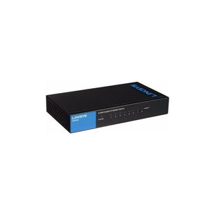 Switch 8 puertos Gigabit Ethernet (10/100,1000), Plug and Play, Funcion ahorro de energia- No Administrable