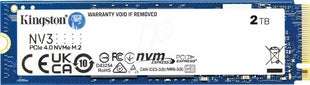 Unidad de estado solido ssd kingston 2000G NV3 M.2 2280 PCIe 4.0 NVMe