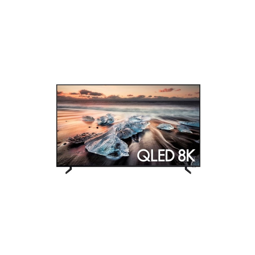 Televisor Samsung FLAT QLED Smart TV 75 pulgadas, UHD 8K  /7,680 x 4,320 / DVB-T2 / Procesador Quantum Bluetooth / Dual Led / asistente de voz /  modo ambiente/ Modo Juego/  HDMI x 4 / USB x 3 / abre y edita archivos de Office/Garantía 1 año