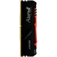Memoria ram Kingston FURY Beast RGB para pc 8GB DDR4 3000MHz