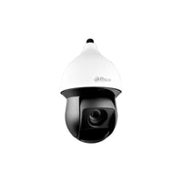 Camara Dahua Domo PTZ, 2MP, Lente 4.8 mm–120 mm, Zoom optico 25X, WDR, Smart IR150m, RS485, IP66, 12VDC/3A. (Incluye adaptador a pared y fuente de voltaje)