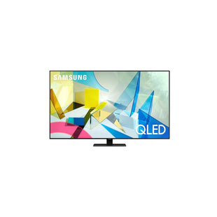 Televisor Samsung FLAT QLED Smart TV 75 pulgadas, UHD 4K  /3,840 x 2,160 / DVB-T2 / Procesador Quantum Bluetooth / Dual Led / asistente de voz /  modo ambiente/ Modo Juego/  HDMI x 3 / USB x 2 / abre y edita archivos de Office/Garantía 1 año