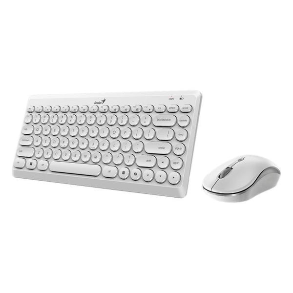 Teclado Genius  RS2Combo teclado + mouse Genius LuxeMate Q8000 inalambrico White