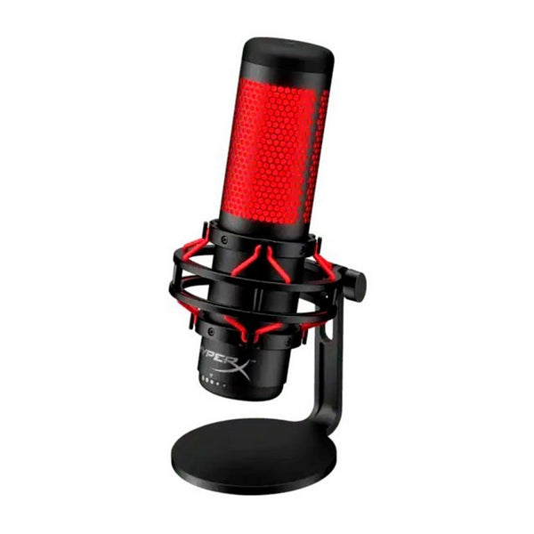 Micrófono HyperX QuadCast condensador multipatrón negro