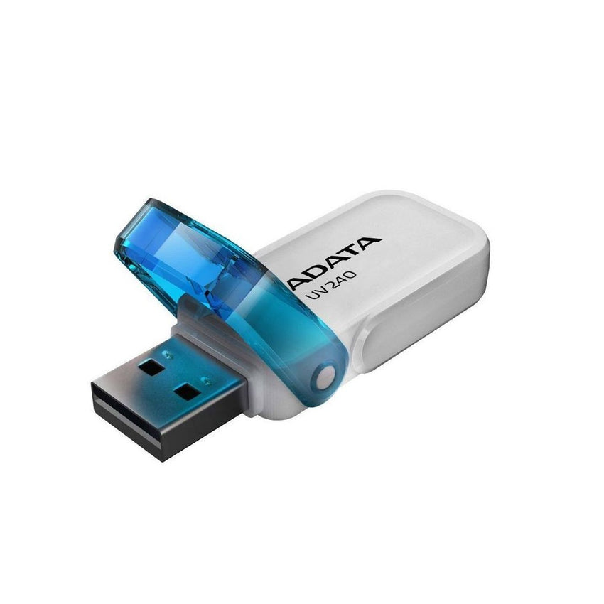 Memoria USB 2.0 Adata UV240-16GB-Blanco/Azul