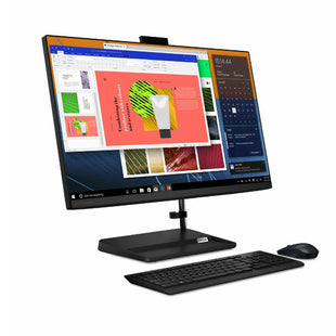 Computador Todo en uno Lenovo, Intel Core i5, 21.5” pulgadas FHD Memoria RAM de 8GB, Disco solido de 256, Negro