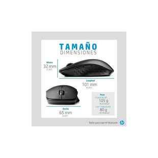 Mouse Hp Travel Bluetooth Negro