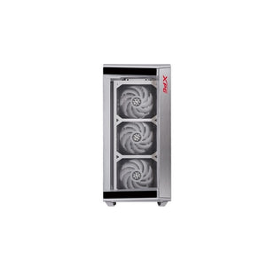 Chasis gamer XPG by ADATA BATTLECRUISER Blanco / Vidrio templado x4 / 4 Fan cooler ARGB
