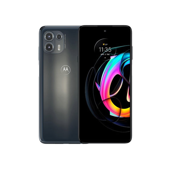 Celular Moto Edge 20 Lite gris 128GB+Audifono Bluetooth diadema XT220 Negro