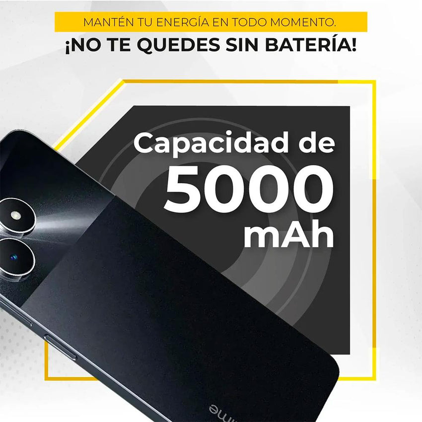 Celular REALME Note 50 128GB 4GB Midnight Black INT RMX3834 CO