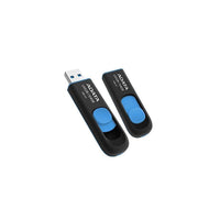 Memoria USB ADATA DashDrive UV128  64GB  USB 3.0  Negro/Azul