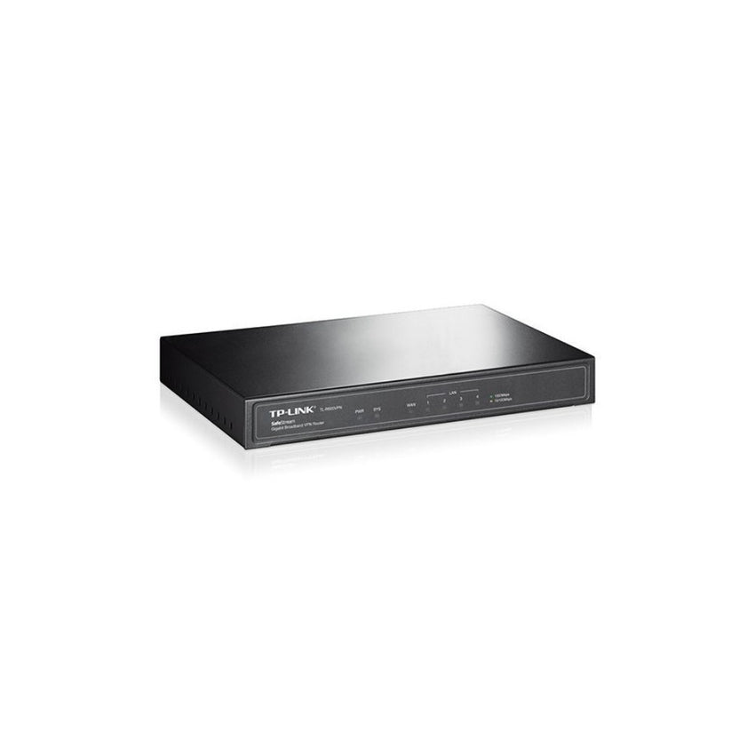 Router TP-LINK VPN Banda Ancha 1 puerto WAN gigabit y 4 puertos LAN gigabit que ofrecen conectividad