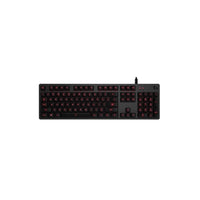 TECLADO G413 CARBON Logitech Gaming Español Alámbrico USB Mecánico Compatible Win Retroiluminado G HUB Aleación de Aluminio Garantía 2Años-NEGRO