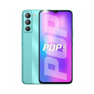 Celular Tecno POP 5 LTE ROM 32GB RAM 2GB Turquesa
