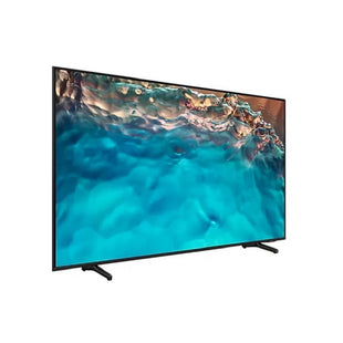 Televisor Samsung FLAT LED Smart TV 85 pulgadas Crystal UHD 4K  /3,840 x 2,160 / DVB-T2 /LAN/ Bluetooth/ AirPlay 2 / Bixby desde el control /modo ambiente/ Modo Juego/ HDMI x 3/ USB x2 /abre y edita archivos de Office/ control de voz/Garantía 1 año
