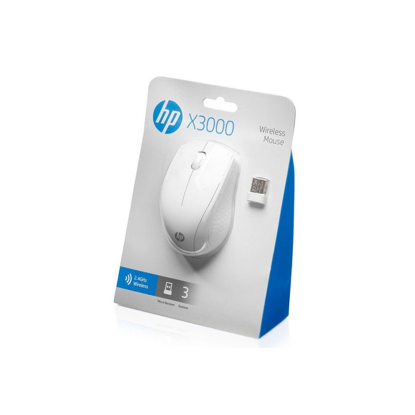 Mouse HP X3000 Blanco