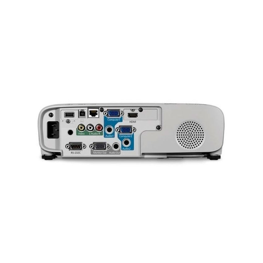 Video proyector Epson Power Lite X39/Tecnología: 3LCD/(3.500 lumens en Blanco y Color - Resolución XGA 1024 x 768) tiene RJ45