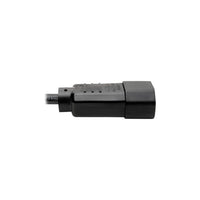 Cable de Alimentación para PDU, C13 a C14 - 10A, 250V, 18 AWG, 61 cm [2 pies], Negro