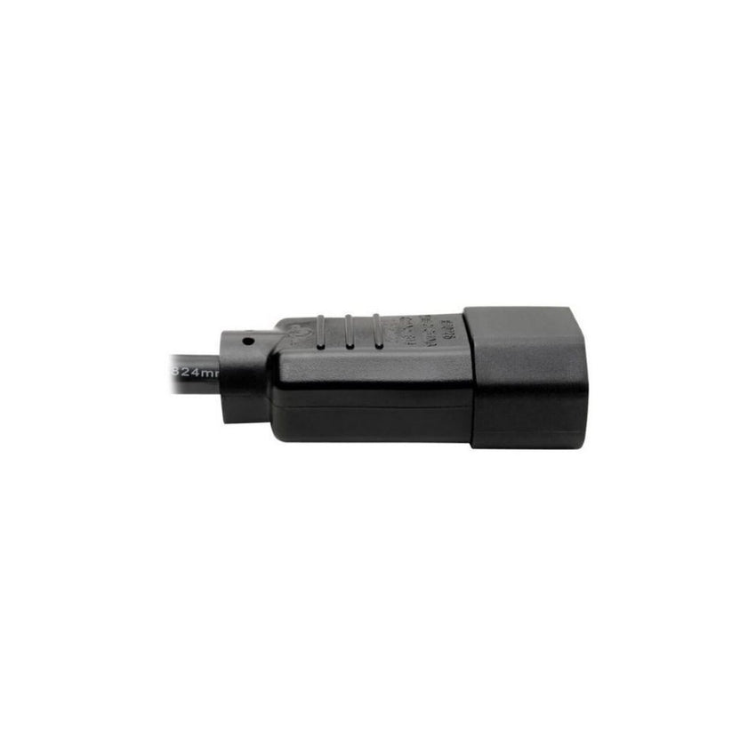 Cable de Alimentación para PDU, C13 a C14 - 10A, 250V, 18 AWG, 61 cm [2 pies], Negro