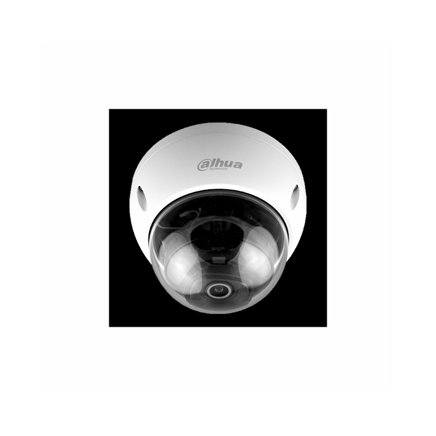 Camara Dahua Domo IP, 4MP, Lente Fijo 2.8mm, H264/H265, WDR, IR30m, Tarjeta SD maximo 256GB, IP67 / IK10, 12VDC / POE. / Camara Dahua Domo IP, 4MP, Lente Motorizado 2.8mm, H264/H265, WDR, IR30m, Tarjeta SD maximo 256GB, IP67 / IK10, 12VDC / POE.