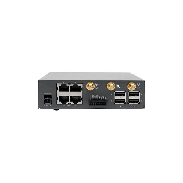 Servidor de Consola de 4 Puertos con Doble NIC GB, Memoria USB de 4 Gb y 4 Puertos USB