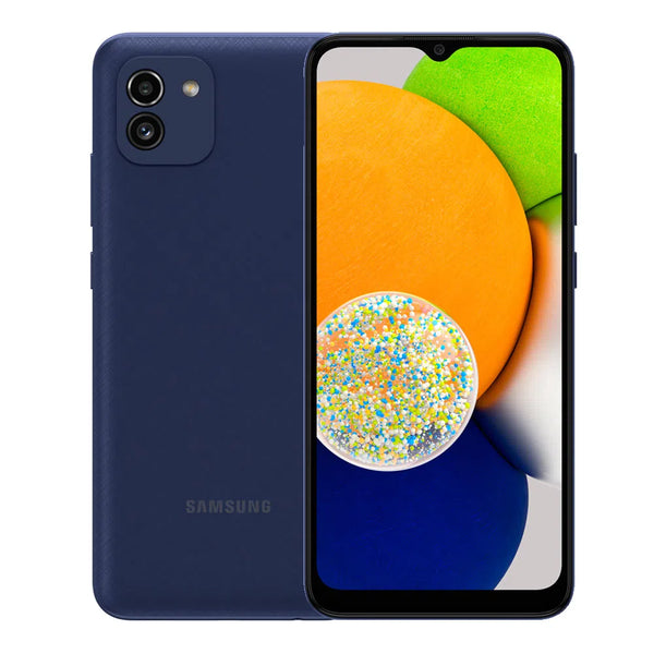 Celular Galaxy A03 Azul RAM 4GB ROM 64GB