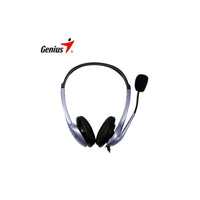 Audífono Diadema GENIUS HS-04S 1 plug 3.5mm COLOR Azul