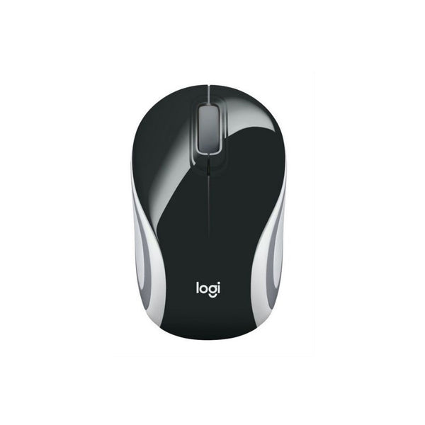 Mini Mouse M187 Logitech Inalámbrico Receptor Usb Negro