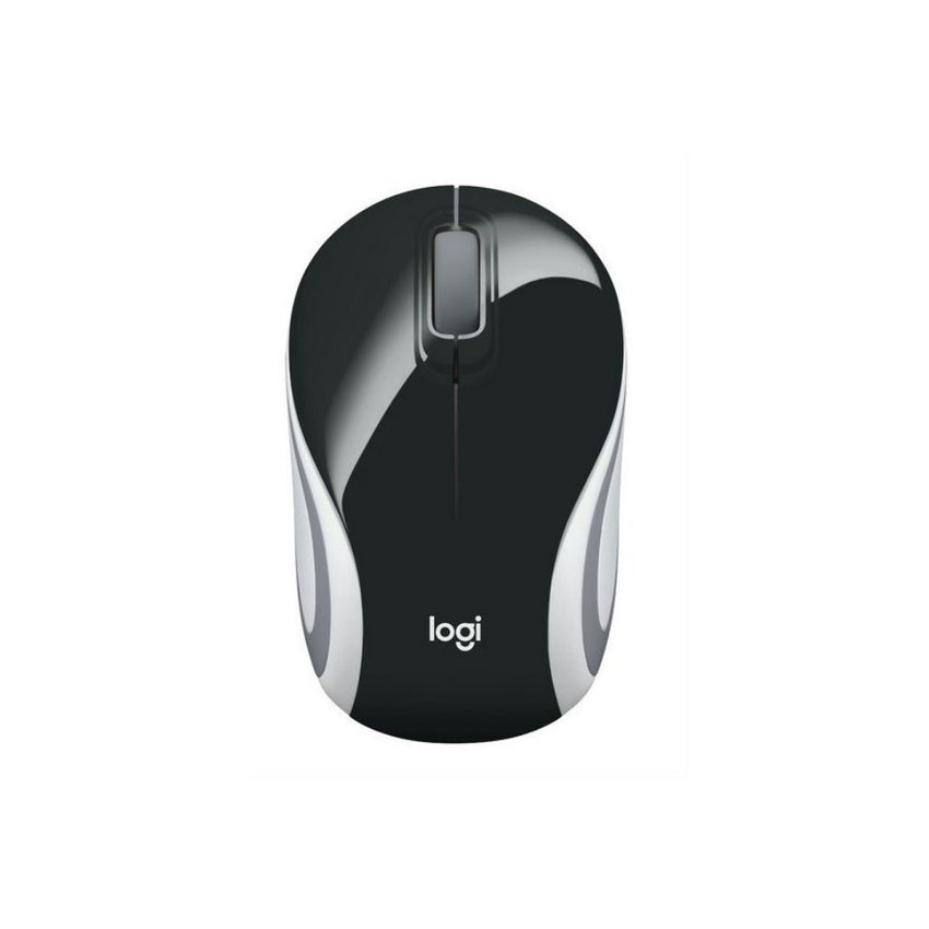 Mini Mouse M187 Logitech Inalámbrico Receptor Usb Negro