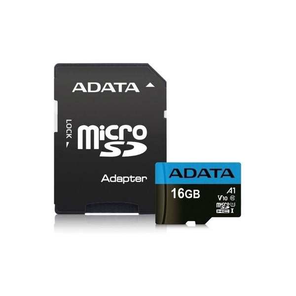 Micro Sd Con Adaptador Adata AUSDH16GUICL10A1-RA1