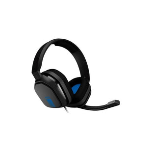 DIADEMA ASTRO A10 Logitech Gaming Alámbrica Plug3.5mm/USB PlayStation 4 Micrófono Cancela ruido Cable 2Metros Garantía 1Año-NEGRA-AZUL