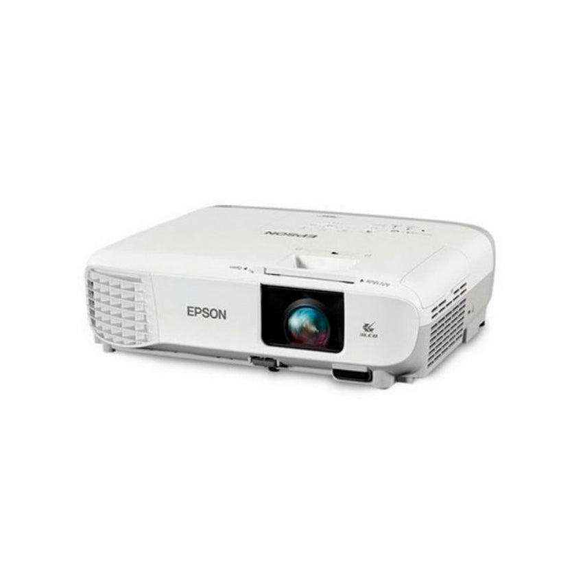 Video Proyector Epson PowerLite W39/Tecnología: 3LCD (3.500 lumens en Blanco y Color - Resolución WXGA 1280 x 800 (HD)).