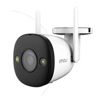 Camara Dahua Imou Bullet, 2MP, WIFI, Full Color, Lente 2.8mm, Slot para tarjeta SD hasta 256GB, H265, IR30M, DWDR, deteccion de movimiento inteligente, Audio de 2 vias.