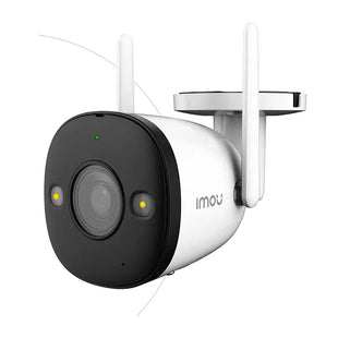 Camara Dahua Imou Bullet, 2MP, WIFI, Full Color, Lente 2.8mm, Slot para tarjeta SD hasta 256GB, H265, IR30M, DWDR, deteccion de movimiento inteligente, Audio de 2 vias.