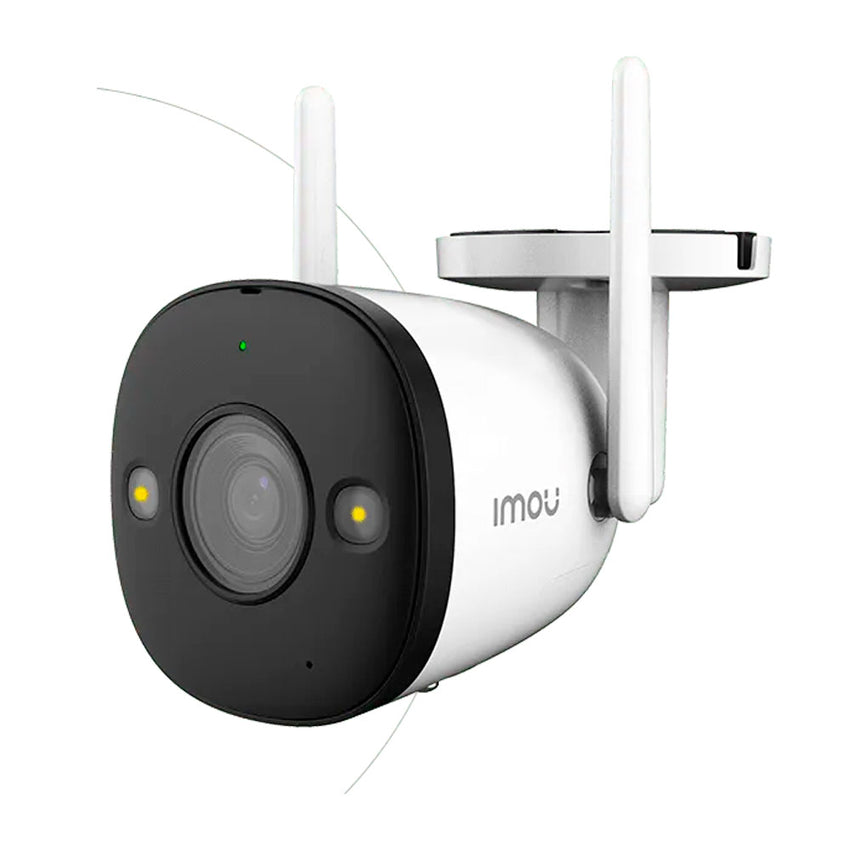 Camara Dahua Imou Bullet, 2MP, WIFI, Full Color, Lente 2.8mm, Slot para tarjeta SD hasta 256GB, H265, IR30M, DWDR, deteccion de movimiento inteligente, Audio de 2 vias.