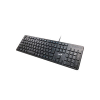 Teclado GENIUS SlimStar M200 USB Alambrico Negro