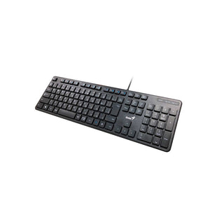 Teclado GENIUS SlimStar M200 USB Alambrico Negro
