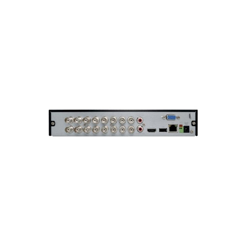 Grabador Dahua XVR, 16 canales, Penta-brid (CVBS/HDCVI/AHD/TVI/IP),H264+/H265+, Hasta 6MPX, 1HDD 10TB (no incluido)