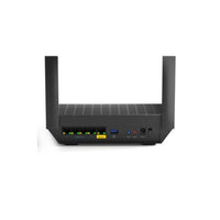 Router Mesh MR7350, AX1800 de doble banda Gigabit 574 + 1201 Mbps,Doble banda (2,4 GHz + 5 GHz) 2 x 2 WiFi 6,Actualizaciones automáticas del firmware,Puerto USB 3.0,1 Gigabit WAN,4 Gigabit LAN,2 antenas externas ajustables,Procesador de núcleo Quad de 1,2