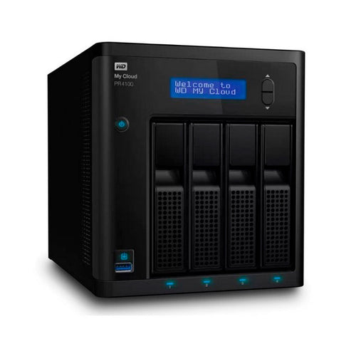 NAS Western Digital My Cloud Pro Series PR4100 4 bahías 0TB (discos no incluidos)